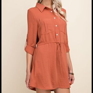 Blushing Heart Dress with Pockets